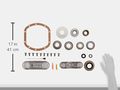 Usa Standard Gear Zk D30-tj Master Overhaul Kit For Dana 30 Short Pinion Front Differential 