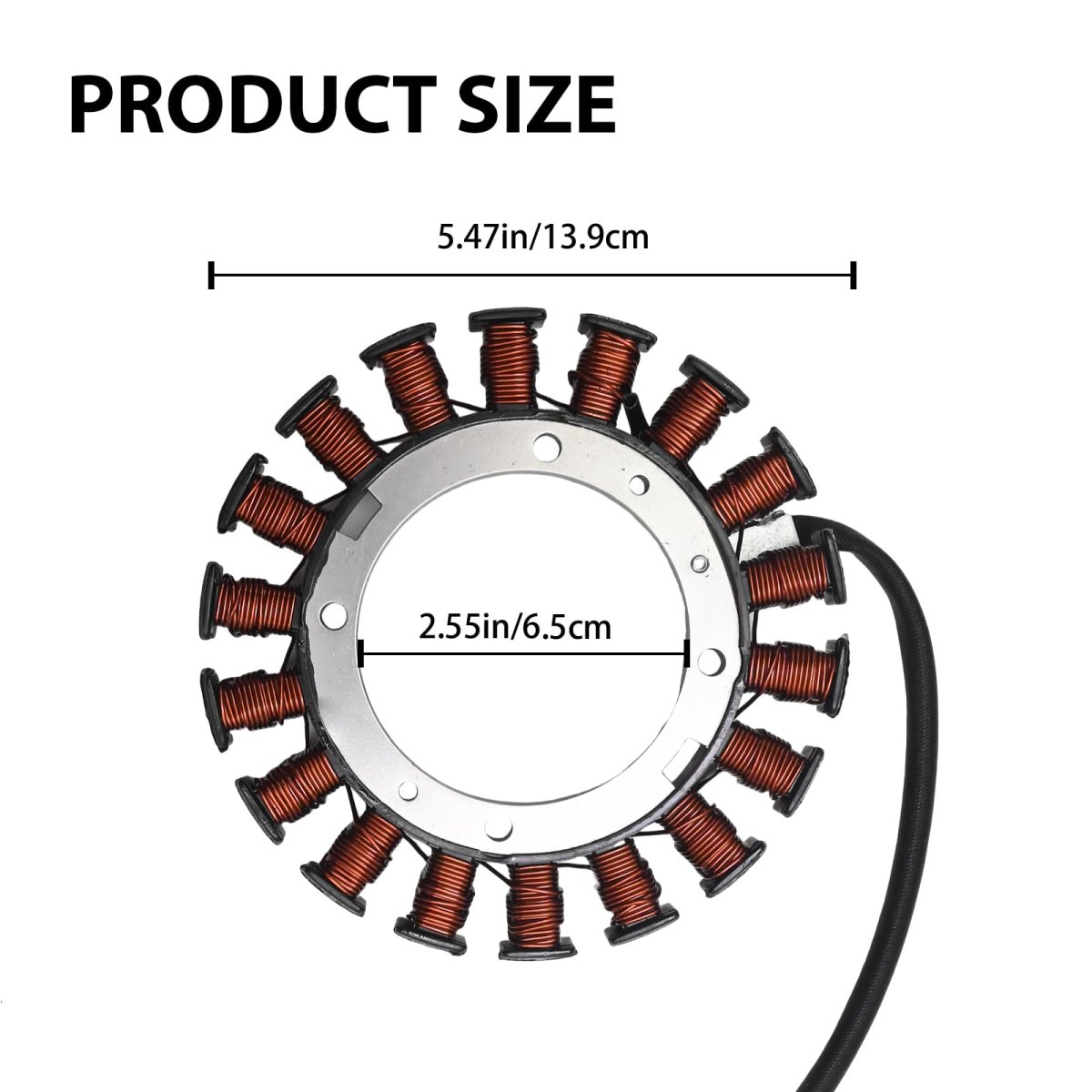 59031-2132 Stator Magneto Coil For Kawasaki Mule 600 610 Kaf400 4x4 Se Xc Replaces 59031-7016 Includes Spark Plug Cap