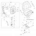 Polaris Atv Brkt-seat Back Pivot Blk Genuine Oem Part 5253184-329 Qty 1