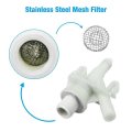 Nghtmre 385311641 Rv Toilet Water Valve Kit Replacement Parts For 300 310 320 Series Pedal Flush Sealand Marine