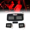 Usr Unique Style Racing Complete Interior Led Center Dome Light Panel 30 Leds X2 Front Map 6 Each Left Right Set For 2016-2022 