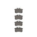 Front Brake Pads For Volkswagen Beetle 1998 2010 Ceramic 2 08 Inner Height 3 43 In Pad Width 5000 Euro Series Alx Pau Df 1600 