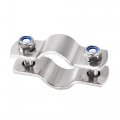 Uxcell Wall Mount Ceiling Pipe Support 304 Stainless Steel Bracket Clamp For 31mm 2pcs