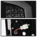 Acanii For 2002-2006 Dodge Ram 1500 03-06 2500 3500 Black Smoked Led Tube Tail Lights Brake Lamps V3 Left Right
