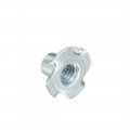 Uxcell 1 4 -20 Pronged Tee Nut T-nut For Table Legs Rock Climbing Wall Woodwork Holds Wood Cabinetry 100pcs