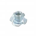 Uxcell 1 4 -20 Pronged Tee Nut T-nut For Table Legs Rock Climbing Wall Woodwork Holds Wood Cabinetry 100pcs