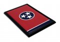 Tennessee Tn State Flag Black Metal Car Emblem