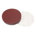8 Hook And Loop Sanding Discs 40 Grit Aluminum Oxide Sandpaper For Random Orbit Sander Wood Metal Dry Polishing 20pcs