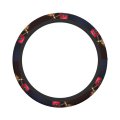 Funny Hero Steering Wheel Cover Elasticity Car Accessories Cloth Soft Dead Pol 15 Inch Covers Universal For Women Men 