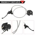 Pro Bat Hydraulic Front Disc Brake Caliper System With Extra Pad For 150cc 200cc 250cc Pit Trail Dirt Bike