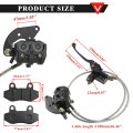 Pro Bat Hydraulic Front Disc Brake Caliper System With Extra Pad For 150cc 200cc 250cc Pit Trail Dirt Bike