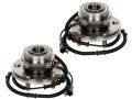 Rear Wheel Bearing Hub Assembly Set Of 2 For 2009-2011 Volkswagen Routan 