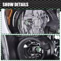 G-plus Headlights Assembly W O Bulbs Compatible With 2007-2013 Toyota Tundra 2008-2017 Sequoia Bumper Headlamp Cleara Lensa