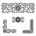 Indian Inlay Stencil Details 10 Mil Plastic Decors For Painting On Wood Wall Tile Canvas Paper Fabric Furniture And Floor 