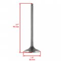 Caltric Intake Exhaust Valves Compatible With Suzuki King Quad 750 4x4 Atv Lta750x Axi 2008-2020