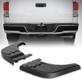 Auto Dynasty Rear Bumper Side Step Pads For 2007-2013 Toyota Tundra Pair Of Driver And Passenger Sides Matte Black To1196100 
