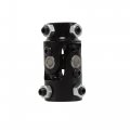 Black 1 Dd X 3 4 Steering U-joint Coupler Column To Shaft Return Fits Fwd