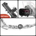 A-premium 2-pc Engine Camshaft Crankshaft Position Sensors Compatible With Land Rover Range 2002 4 6l Replace 9x2q6c315ac