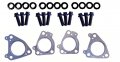 Exhaust Up Pipes Gasket Set Bolts For 6 6l Duramax Chevy Gmc 2001-2016 Lb7-lml 