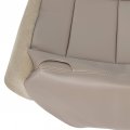 Hecasa Bottom Seat Cover Artificial Leather Tan Compatible With 2002 2003 2004 Ford Excursion Limited Driver Passenger Side