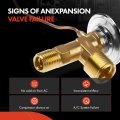 A-premium A C Expansion Valve Compatible With Honda Accord 1992-1993 Toyota Celica 1985-1986 Mitsubishi Mirage 1997 Mighty Max