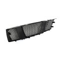 Munirater Front Grill Mesh Grille Assembly Insert Gloss Black Replacement For 2005-2008 Navara Frontier D40