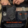 Carry Pouch For Full Respirator Masks Straps To Attach Around Belt Cover Flap Closure 10 L X 3 5 W 6 H Ergodyne Arsenal 5181