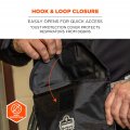 Carry Pouch For Full Respirator Masks Straps To Attach Around Belt Cover Flap Closure 10 L X 3 5 W 6 H Ergodyne Arsenal 5181