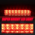 Auto Dynasty Dual Row Led Chrome Housing 3rd Third Tail Brake Light Lamp For Xterra Wd22 00-04