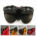 Xkh- Motorcycle Smoke Rear Led Tail Light Compatible With 2001 2002 Yzf R6 Yzfr6 01 02 B075vnv4nl
