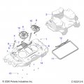 Polaris Atv Radiator Seal 170 Cm Genuine Oem Part 5814210-170 Qty 1