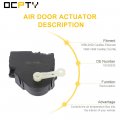 Ocpty Air Door Actuator Fits 1996-1999 For Cadillac Deville 1996-2002 Eldorado 1996-1997 Replace 604-128 16180230 Hvac Blend