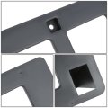 Factory Style Front License Plate Mounting Bracket Compatible With Honda Accord Sedan 03-05 Matte Black