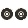 1-1 2 Diameter Sealed Ball Bearing Rollers Pkg 