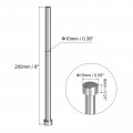 Uxcell Straight Ejector Pins 10mm 25 64 Dia 65mn Steel Round Tip Punch 200mm 8 Long For Mechanical Maintenance 2pcs