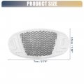 X Autohaux Bike Reflectors Bicycle Warning Reflector For 3 70 X1 61 X0 39 Abs White 2pcs