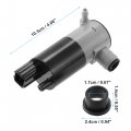 Acropix Windshield Washer Motor Pump With Grommet For Chrysler 300 Pack Of 1 Black
