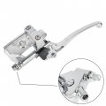 Labwork Universal Left Clutch Lever And Right Hydraulic Brake Master Cylinder Replacement For Any Motorcycles With 1 Inch 25mm