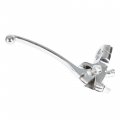 Labwork Universal Left Clutch Lever And Right Hydraulic Brake Master Cylinder Replacement For Any Motorcycles With 1 Inch 25mm