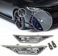 Clear Side Marker Lamp Turn Signal Light W Led Bulbs For Honda Civic 2016-2020
