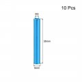 Uxcell 10 Pcs M3x35mm Round Aluminum Standoff Column Spacer Female Aqua Blue For Drone Fpv Quadcopter Racing Rc Multirotors