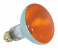 Satco S3239-12pk Br30 Incandescent Reflector Light Bulb Amber 12-pack