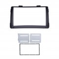 2din Stereo Radio Fascia Dvd Audio Navigation Panel Carbon Fiber Grain Frame Fit For Kia Sorento 2010-2012 Interior And