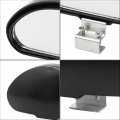 Uxcell 2pcs Universal Black Convex Wide Angle Rear View Rearview Blind Spot Mirror Clip On Replacement For Car Truck