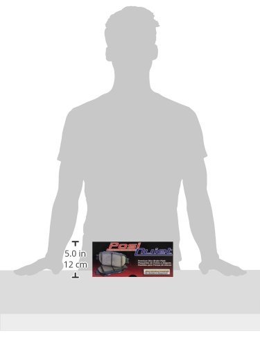 Centric 105 0623 Posi-quiet Ceramic Brake Pad With Shims