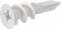 Hillman 375316 Number-6 Jr Nylon Wallboard Anchor 100-pack 