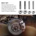 Oil Pan Stud Kit Bolts Stainless Steel By Blue Elf For Small Block Chevy 283 327 350 400