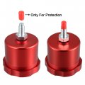 X Autohaux Car Handbrake Oil Tank Universal Racing Hydraulic Drift Hand Brake For Fluid Reservoir E-brake Red