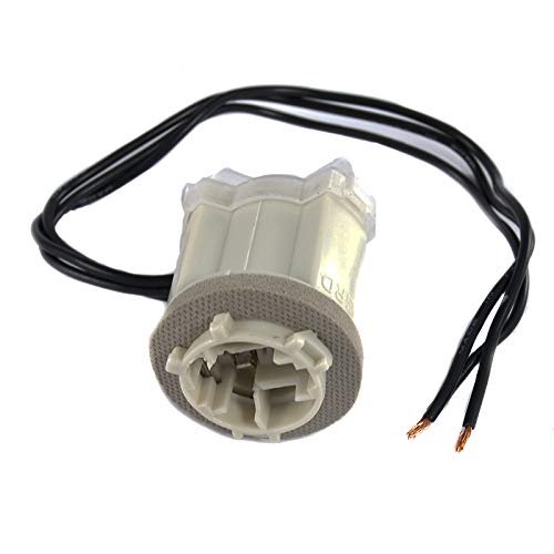 1990-1993 Mustang Front Parking Turn Signal Light 3157a Socket Pigtail Connector