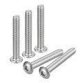 10-32x1-1 4 Button Head Socket Cap Screws 20pcs 304 Stainless Steel Fasteners Hex Bolts Full Thread Drive 